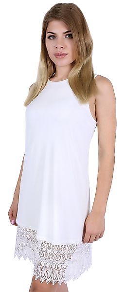 Sarcia.eu Minikleid Ecrufarbenes Minikleid Sommerkleid elegant günstig online kaufen