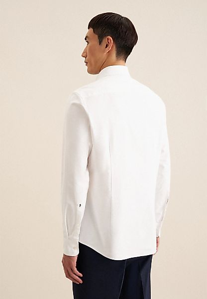 seidensticker Businesshemd, Slim 1/1 Button-Down-Kragen Uni günstig online kaufen