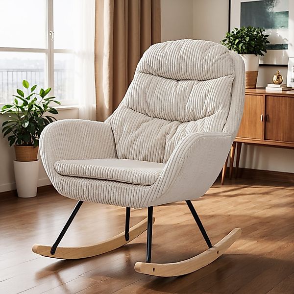 HAUSS SPOLE Schaukelstuhl Relaxsessel Polstersessel mit günstig online kaufen