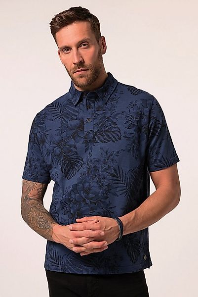 JP1880 Poloshirt Poloshirt Halbarm Alloverprint günstig online kaufen