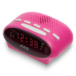 Lenco Radiowecker ICR-210 Pink modernes Uhrenradio günstig online kaufen