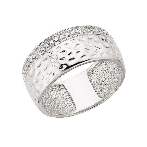 Zeeme Fingerring Silber 925 rhodiniert mit günstig online kaufen