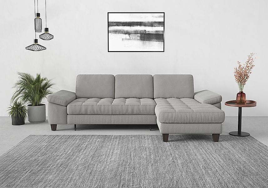 sit&more Ecksofa "Westham L-Form", Recamiere, mit oder ohne Bettfunktion, B günstig online kaufen