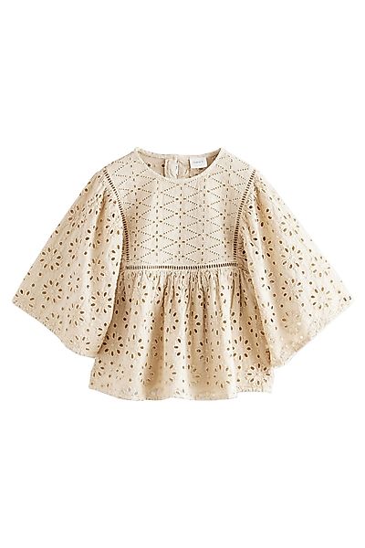 Next Blusenshirt Bluse mit Lochstickerei aus günstig online kaufen