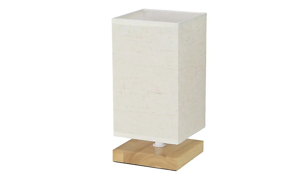 KHG Tischleuchte   ¦ holzfarben ¦ Maße (cm): B: 12 H: 25 T: 12.0 Lampen & L günstig online kaufen