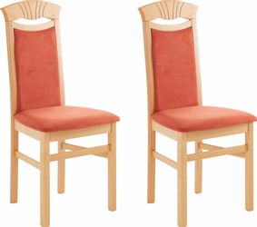 Home affaire Esszimmerstuhl "Franz" (Set) 2 Stk. Microfaser strapazierfähig günstig online kaufen