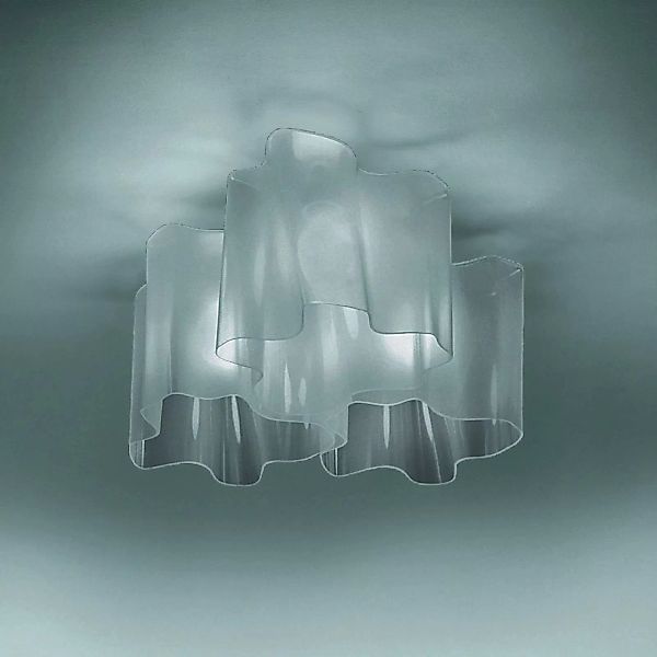 Artemide Logico Deckenlampe 3fl 120° 66x66cm grau günstig online kaufen