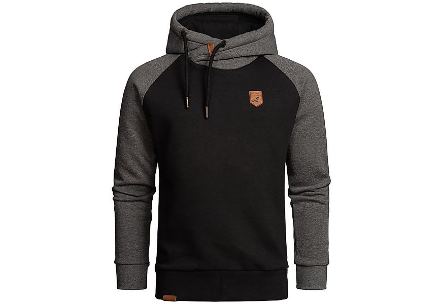 Amaci&Sons Kapuzenpullover FONTANA Kapuzenpullover mit Kontrast günstig online kaufen