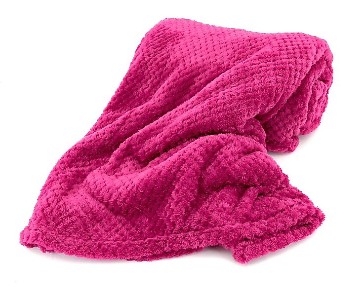 Wohndecke Waffel Pikee Kuscheldecke Deko Sofadecke günstig online kaufen