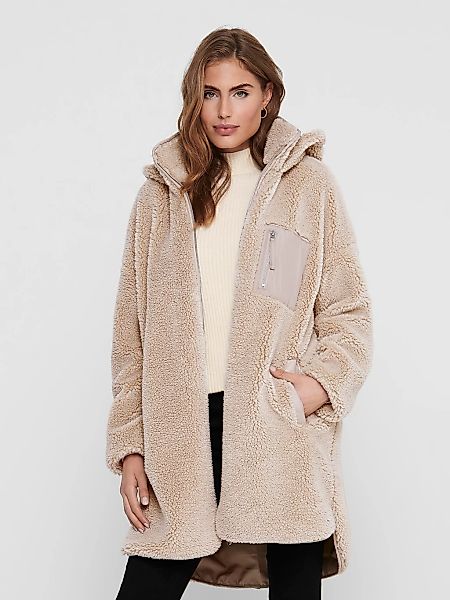 ONLY Wollmantel "ONLSASCHA SHERPA JACKET LIFE OTW NOOS" günstig online kaufen