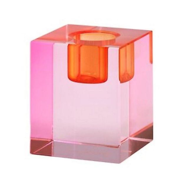 Giftcompany Kerzenhalter Kerzenhalter Dioptrics Rosa/Orange (S) günstig online kaufen