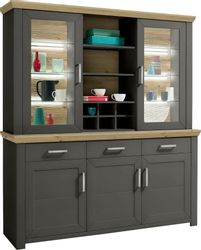 set one by Musterring Schrank-Set "York" 2 Stk. tlg. mit Glastüren, wahlwei günstig online kaufen