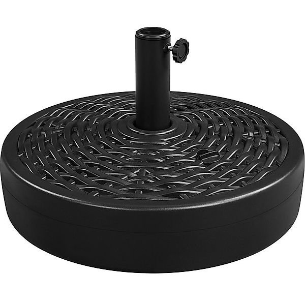 Yaheetech Schirmständer, Sonnenschirmständer Gartenschirmhalter in Ratten-O günstig online kaufen