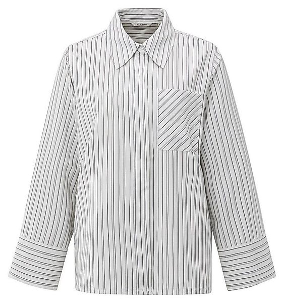 YAYA Langarmbluse Gestreifte Oversize-Bluse günstig online kaufen