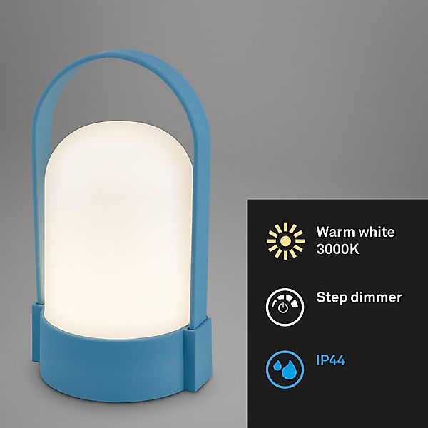 Briloner Leuchten Tischleuchte LED Tischlampe Warmweiß günstig online kaufen