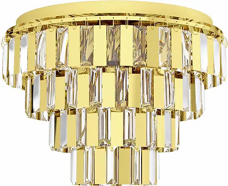 EGLO LED Deckenleuchte »ERSEKA Deckenlampe - Stahl - E14 - 7X40W - IP20« E1 günstig online kaufen