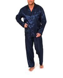 Normann Pyjama Satin Pyjama lang, durchgeknöpft, günstig online kaufen