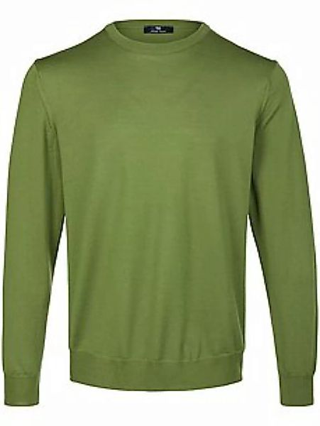 Rundhals-Pullover Peter Hahn grün günstig online kaufen
