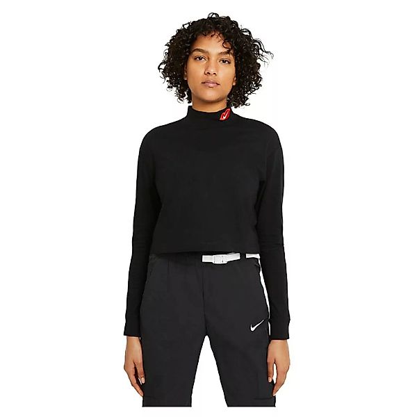 Nike Sportswear Mock Love Langarm-t-shirt M Black günstig online kaufen