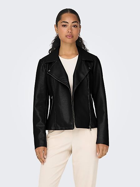 ONLY Lederimitatjacke ONLNEWMELISA FAUX LEATHER BIKER günstig online kaufen