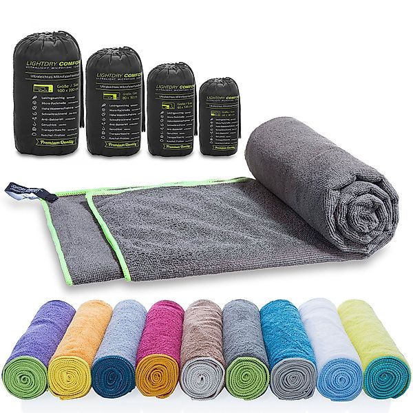 LightDry Reisehandtuch Backpack Mikrofaser Sporthandtuch, Sport, günstig online kaufen