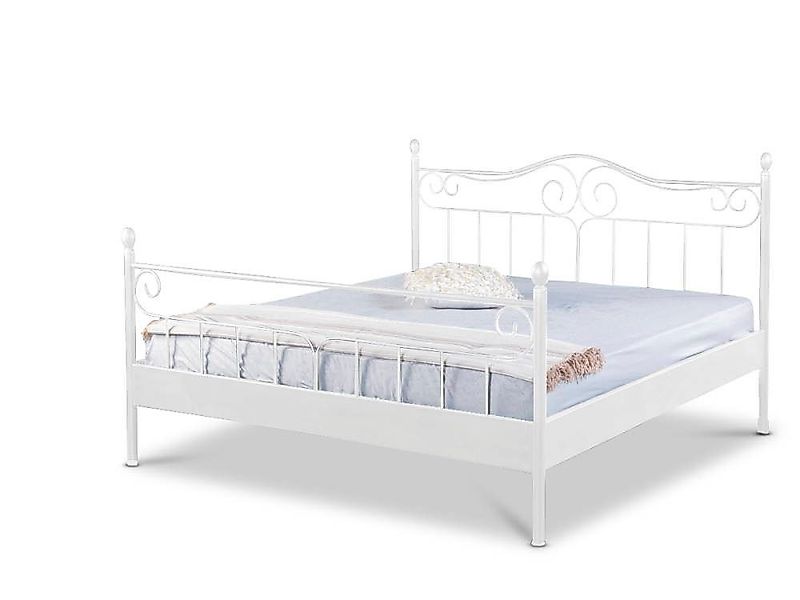 BedBox Metallbett Virgina, stabiles und formschönes Metallbett, pulverbesch günstig online kaufen