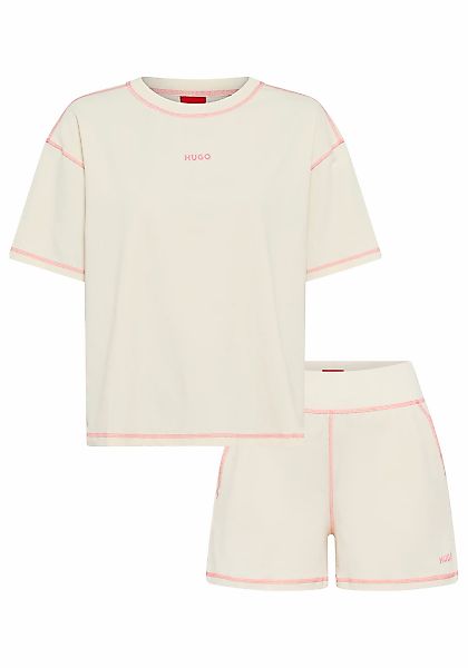HUGO Underwear Shorty "NITE SET", kontrastfarbene Nähte, relaxed fit günstig online kaufen