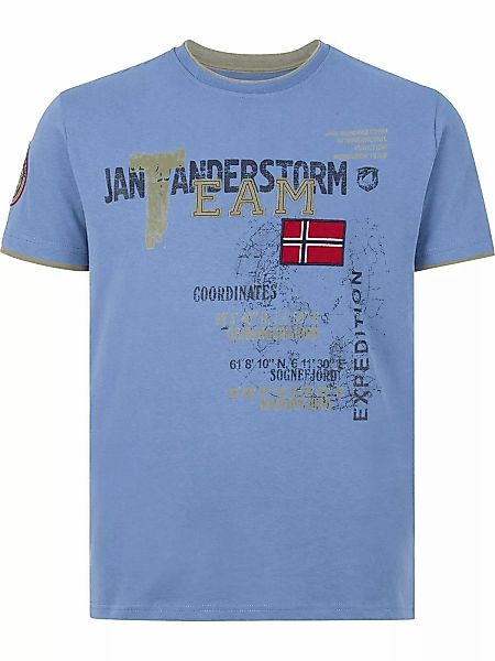 Jan Vanderstorm T-Shirt "T-Shirt SÖLVE" günstig online kaufen