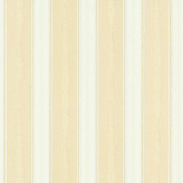 Bricoflor Tapete Gestreift in Apricot Weiß Blockstreifen Papiertapete mit H günstig online kaufen
