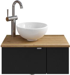 Saphir Waschtisch "Serie 6915 Waschschale mit Unterschrank für Gästebad, Gä günstig online kaufen