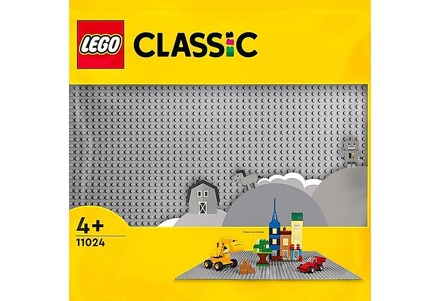 LEGO® Graue Bauplatte (11024), LEGO® Classic Konstruktionsspielsteine, (1 S günstig online kaufen
