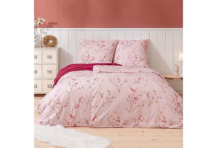 Estella Bettwäsche Estella Samt + Seide Flanell Bettwäsche 155x220 Trento a günstig online kaufen