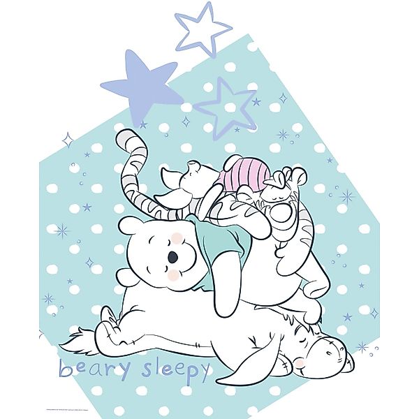 Komar Wandbild Winnie Pooh Sleepy 30 x 40 cm günstig online kaufen