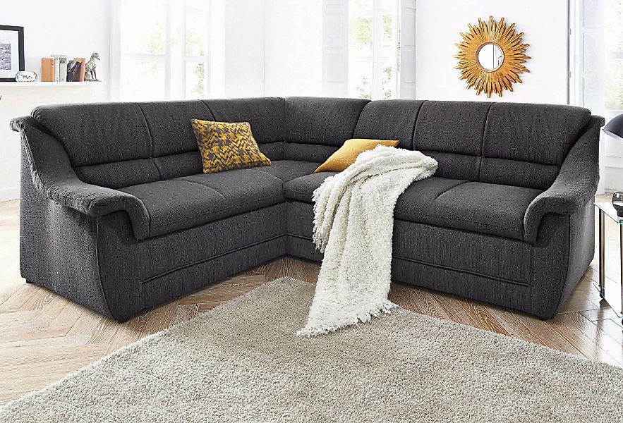 DOMO collection Ecksofa Franzi, wahlweise mit Bettfunktion, Bettkasten und günstig online kaufen