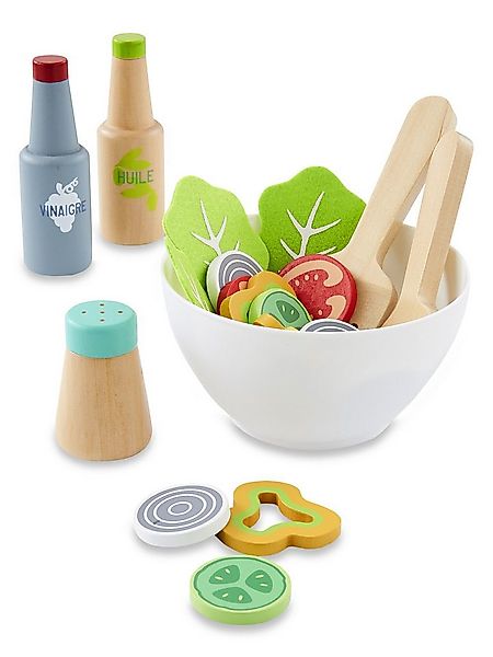 vertbaudet Spielküche Salat-Set für die Spielküche, Holz FSC® Holz günstig online kaufen