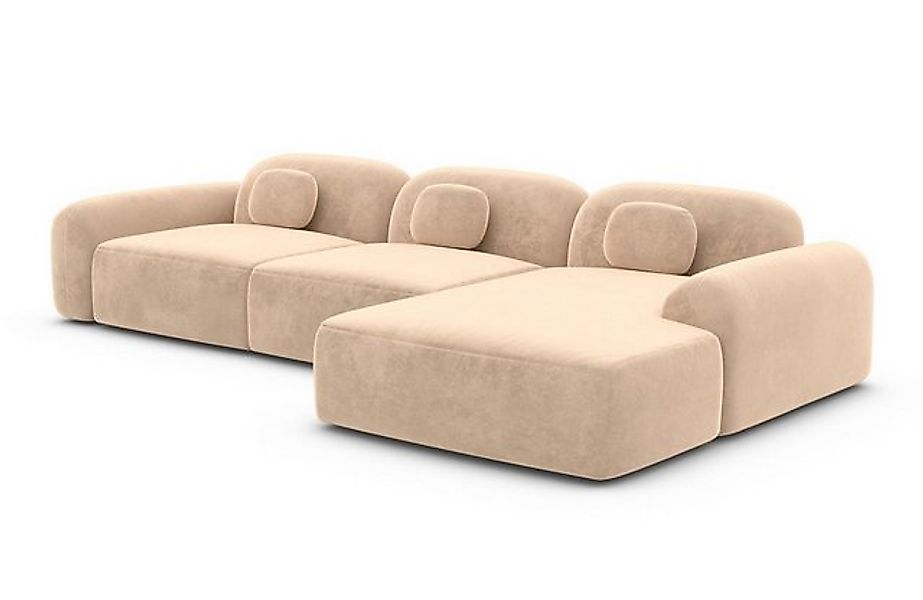 Sofa Dreams Ecksofa Polstersofa Stoff Couch Stoffsofa Modern Sofa Barcelona günstig online kaufen