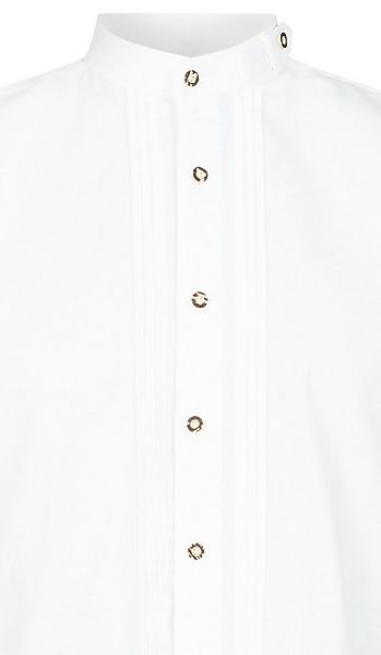 Nübler Trachtenhemd Trachtenhemd Johann Kurzarm in Weiß von Nübler günstig online kaufen