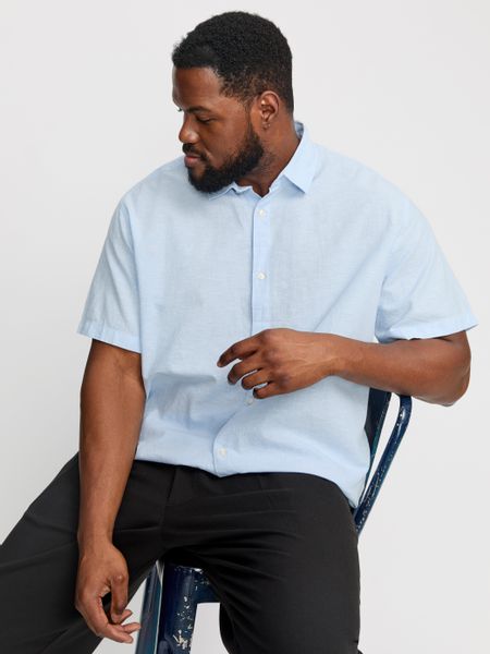 Jack & Jones PlusSize Kurzarmhemd JJEBREEZE günstig online kaufen