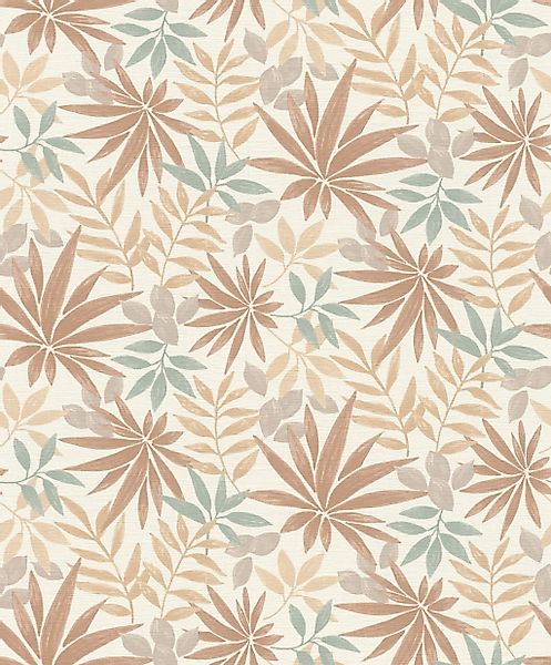 Rasch Vliestapete Vliestapete 580228 Beige-Dunkelbeige Muster günstig online kaufen