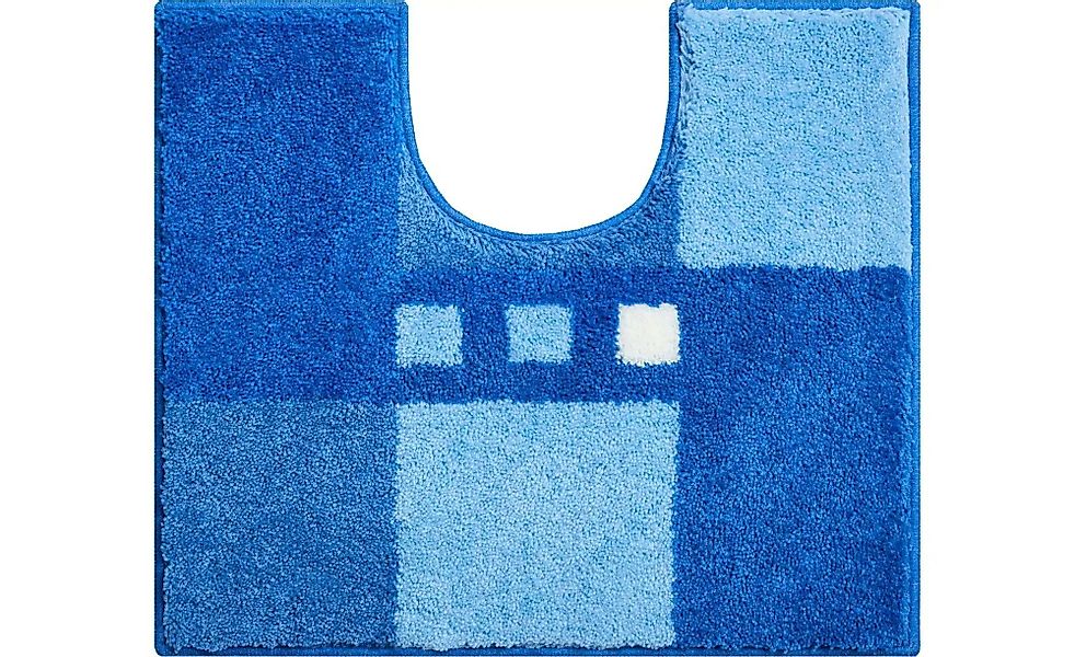 Grund Badematte   ¦ blau ¦ Synthetik ¦ Maße (cm): B: 55 H: 2 Badtextilien > günstig online kaufen