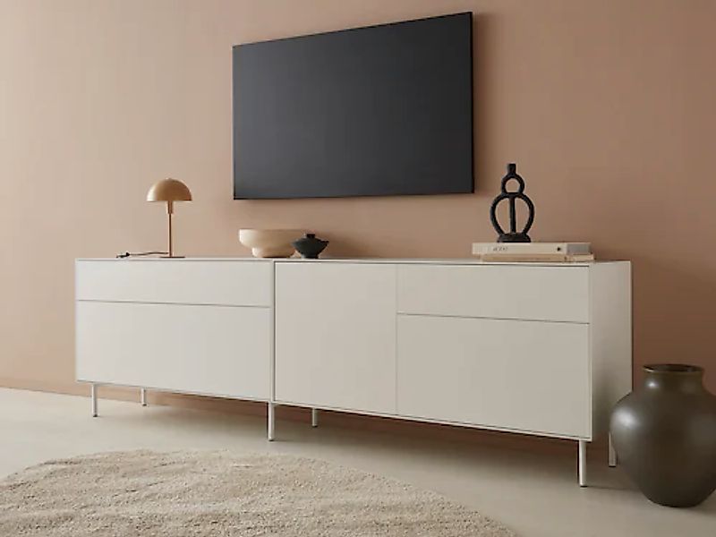 LeGer Home by Lena Gercke Lowboard »Essentials«, (2 St.), Breite: 239cm, MD günstig online kaufen