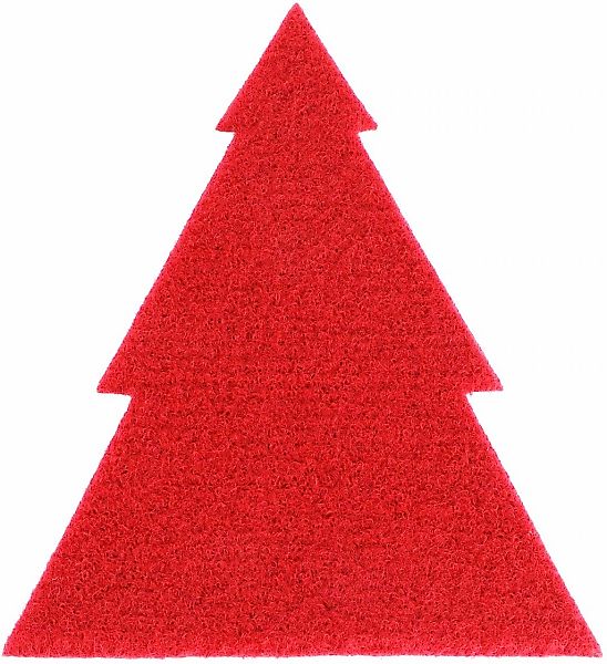 Primaflor-Ideen in Textil Platzset "Tannenbaum, Weihnachtsdeko rot" ideal a günstig online kaufen