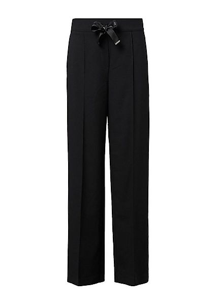 comma Stoffhose Casual (1-tlg) Wide Leg, Relaxed Fit, Bindeband, Taschen günstig online kaufen