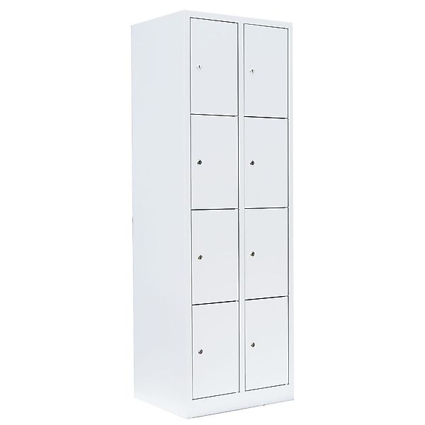 Steelboxx Fächerschrank Schließfachschrank - 2 Abteile günstig online kaufen