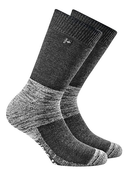 Rohner Socks Wandersocken Fibre Tech schwarz/grau - 1 Paar günstig online kaufen