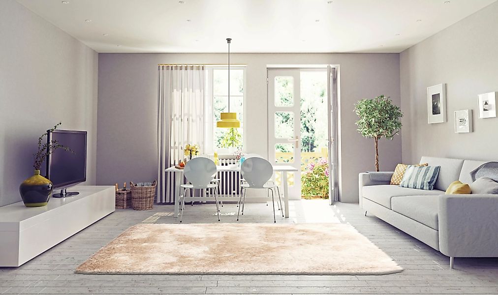 Leonique Hochflor-Teppich »Barin«, rechteckig, besonders weicher Teppich günstig online kaufen