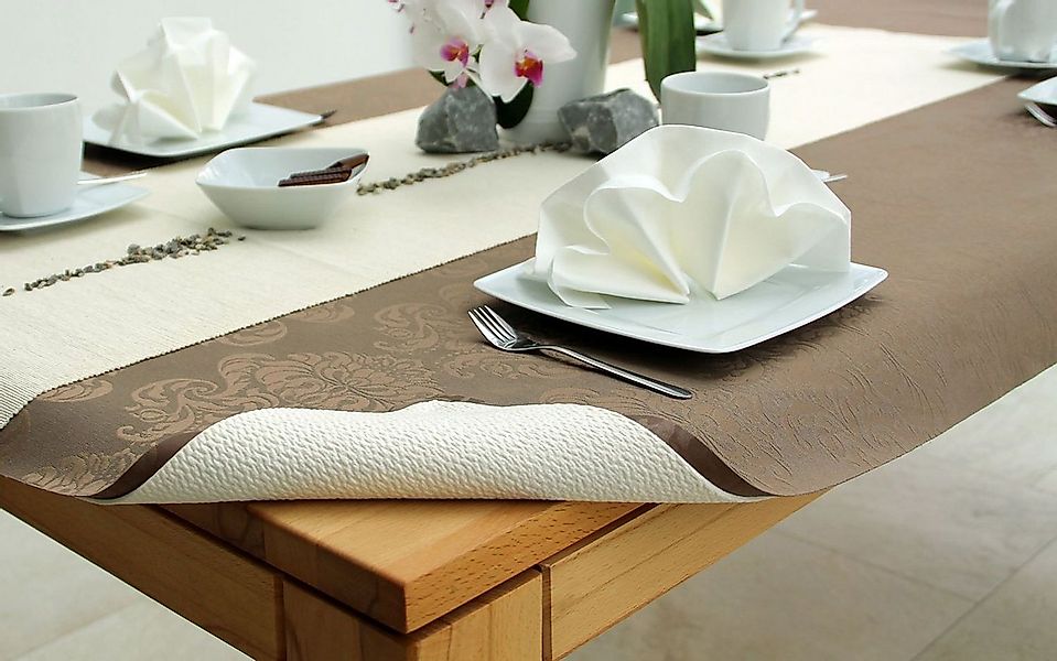 texpot Tischdecke Tischschoner Tischpolster Unterlage Antirutschmatte Meter günstig online kaufen
