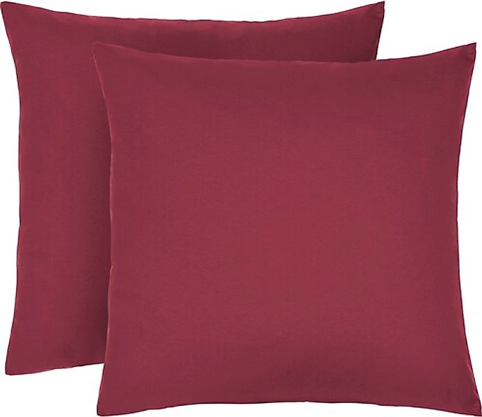 Biberna Kissenbezug »Michi«, (2 Stück), verschiedene Größen, OEKO-TEX® zert günstig online kaufen