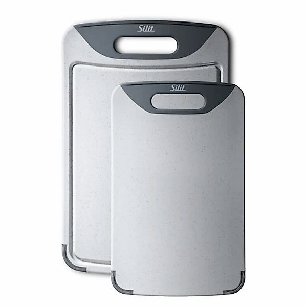 Silit Schneidebrett, (Set, B/L: 25/38 und 20/32 cm), rutschfest, beidseitig günstig online kaufen