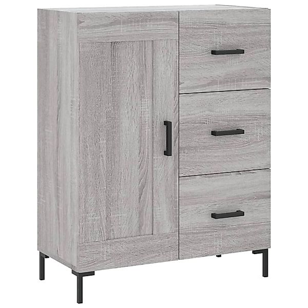 vidaXL Sideboard Grau Sonoma 69,5x34x90 cm Holzwerkstoff 830266 günstig online kaufen
